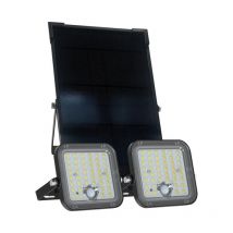 Xanlite - Pack de 2 projecteurs solaires led IP44, détecteur de mouvement, 2x900 lumens, Blanc chaud - PACK2PRS7WMCEE