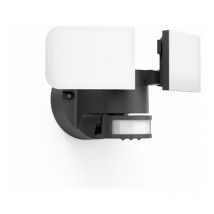 Xanlite - Projecteur 2 têtes noir à détecteur de mouvements orientable et désactivable, 2800 Lumens, Blanc froid - PR2T2800D