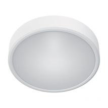 Xanlite - Spot encastrable/en saillie led rond, extra plat, cons. 18W, 2500 lumens, cct, IP44, Blanc - KSDOP1400RBIPCCT