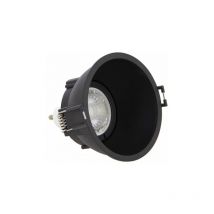 Spot GU10 50W 2700K Rond profond Noir IP20 - SP50RPN - Xanlite