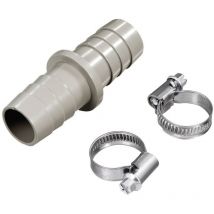 Connettore tubi scarico acqua con accessori 1 pz. - Xavax