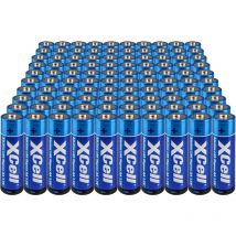 100x XCell aa LR6 Mignon Super Alkaline Batterie