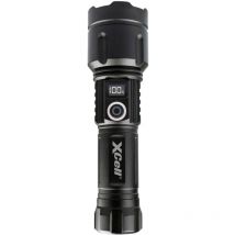 Xcell - lunalux led Lampe de poche grande portée, avec mode stroboscope, réglable à batterie, à pile(s) 43 h 314 g V915123