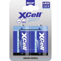 Pile LR20 (d) alcaline(s) 1.5 v 2 pc(s) Y606583 - Xcell
