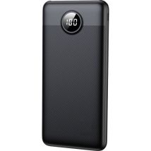 Xcell Powerbank (batterie Supplémentaire) 10000 Mah Power Delivery, Quick Charge 3.0, Qc 3.0 Lipo Noir Affichage Du Sta