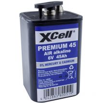 Premium 45 Batteria speciale 4R25 Contatto a molla Zinco-aria 6 v 45000 mAh 1 pz. - Xcell