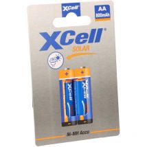 Solar Akkus X800AA Mignon Ni-MH 1,2V 800mAh 2er Blister - Xcell