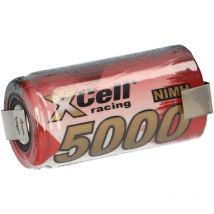 Sub-c Akku Zelle 5000mAh 1,2V nimh Hochleistungszelle mit z Lötfahne - Xcell