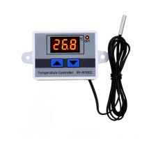 XH-W3001 10A 12V 24V 220V ac régulateur de température led numérique pour incubateur refroidissement interrupteur de chauffage Thermostat capteur ntc