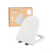 XICHAO Abnehmbarer Toilettensitz Fallbremse Einfache Installation - "U" Form