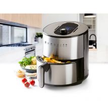 Domo - xl Heißluftfritteuse lcd Display, Timer 8 Programme 4 Ltr. 1500W