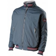 Bomber Tattini adulto unisex modello Tamigi in nylon idrorepellente con fodera a contrasto in caldo micropile anti-pilling: l, verde (07)