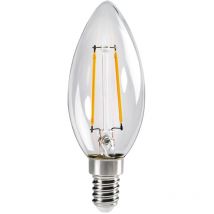 Ampoule led E14 2,5W C35 équivalent à 25W - Blanc Chaud 2700K