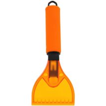 Raclette gratte-givre orange translucide – 11 cm – Ergonomique – XL Perform Tools