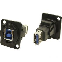 Cliff - xlr Adapter usb b Buchse 3.0 auf usb b Buchse 3.0 Adapter, Einbau CP30206NMB CP30206NMB Inhal