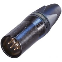 Neutrik - Nc5mxx-b Xlr-steckverbinder Stecker, Gerade Polzahl: 5 Schwarz 1 St.