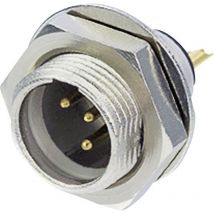 Av RT4MPR Miniatur-XLR-Steckverbinder Stecker, Einbau vertikal Polzahl: 4 Silber 1 St. - Rean