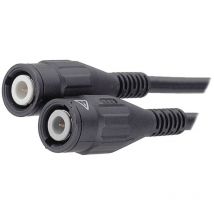 XLSS-58 Puntali di sicurezza Spina bnc Spina bnc 2.00 m Nero 1 pz. - Stäubli