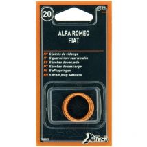 Xltech 5 Joints cufa D22 compatible avec Fiat