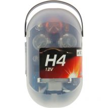 Coffret ampoule automobile H4 + ambre standard - xltech