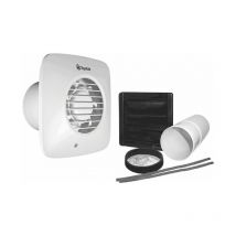 Simply Silent DX100S Extractor Fan with Kit - Xpelair