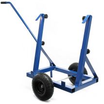 Chariot porte-plaques 200kg max. Pneus Supports réglables 280-830mm Acier Transport Atelier - Xpotool
