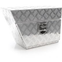 Xpotool - Cassetta porta attrezzi camion lato sinistro, alluminio 60x25x40cm max 50 l Gavone sottoscocca