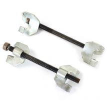 Xpotool - Kit de 2 Compresseur de ressort 375 mm (14,8') Tendeur Montage Véhicule Surbaissement Auto