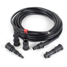 Xpotool - Manguera de limpieza de tuberías 20m con 4 adaptadores 160bar limpiadoras de alta presión
