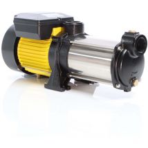 XPOtool Mehrstufige Kreiselpumpe 8700l/h 1100W Förderhöhe 52m, Ansaughöhe 8m, 2850U/min, Wasserpumpe für Hauswasserwerke, Haus und Garten