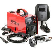 Xpotool - Wiltec Poste à souder mig à Onduleur igbt Soudage mig/mma avec Fil fourré et Électrodes