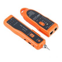 XQ 350 Testeur RJ45 Traceur de Câble Électrique RJ45 RJ11 avec Écouteur Testeur de Réseau Portable Testeur de Câble Téléphoniques Numérique avec