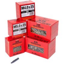 Concept - xr Gold Professional Wood Screws - 6x80 (box of 150)