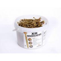Concept - xr Gold Professional Woodscrews tubs - 4x60 (box of 800)