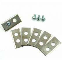 Worx - 50028863 - Set de 3 lames avec vis de WG790E.1 et WG798E