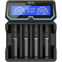 Chargeur de batterie – Lithium-Ion – 4 batteries – Type de port connectique
