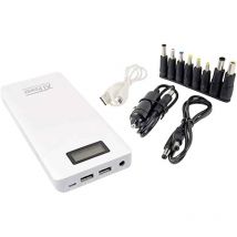 XT-16000 QC3 Powerbank (batterie supplémentaire) 15600 mAh Li-Ion usb, prise femelle dc 3,5 mm blanc Affichage - Xtpower