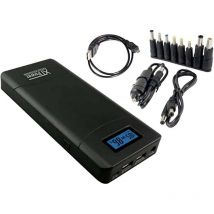 XTPower XT-20000 QC3 Powerbank (batterie supplémentaire) 20100 mAh Li-Ion USB, prise femelle DC 3,5 mm noir Affichage du statut C889342