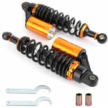 Amortisseurs d'air 340mm/13,38 pouces, 2 pièces, amortisseur de Suspension arrière pour moto tout-terrain - XVX