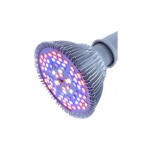 Ampoule de culture à led 50W, ampoule à spectre complet pour plantes 78LEDs, lampe de culture pour plantes d'intérieur, légumes et semis, lumière de