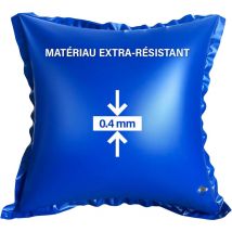 XXL 120 x 120 cm swimming pool air cushion. Perfect accessory for pool cover in winter and bad weather.