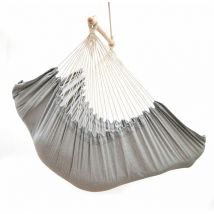 Amanka - xxl Chaise Suspendue avec Compartiment Latéral et Coussin - Hamac 220x120 cm