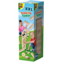 Xxl Holzstapelspiel - Ses Creative - Outdoor - Fördert Die Motorischen Fähigkeiten - Aktivität Im Freien - Alter: 5+