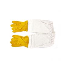 Xl Paar elastische Imkerhandschuhe mit langen Schutzärmeln. Perfekt für Imkeranfänger