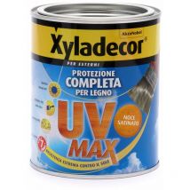 Xyladecor - x smalto legno esterni uv max Protezione Completa da sole e agenti atmosferici Idrorepellente colore noce 750ML