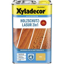Xyladecor Holzschutz-lasur 2in1, Universeller Allwetter-schutz -der Klassiker, Kiefer, 4 L