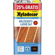 Xyladecor - Holzschutzlasur 2in1 4+1L gratis palisander Aktionsgebinde 25% Gratis Holzschutzlasur
