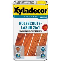 Xyladecor Holzschutzlasur Eiche 750ml – UV-Schutz, Feuchtigkeitsschutz, Witterungsschutz – Für alle Holzarten im Außenbereich