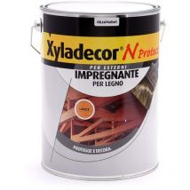 N protect Fondo Impregnante per Legno Esterno a base solvente, Protettivo e Decorativo, Pronto Uso, larice 5L - Xyladecor