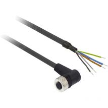 Xzcp1264l10 Schneider Osisense Xz - Connecteur Pré-câblé - Coudé Femelle - M12 - 5 Broches